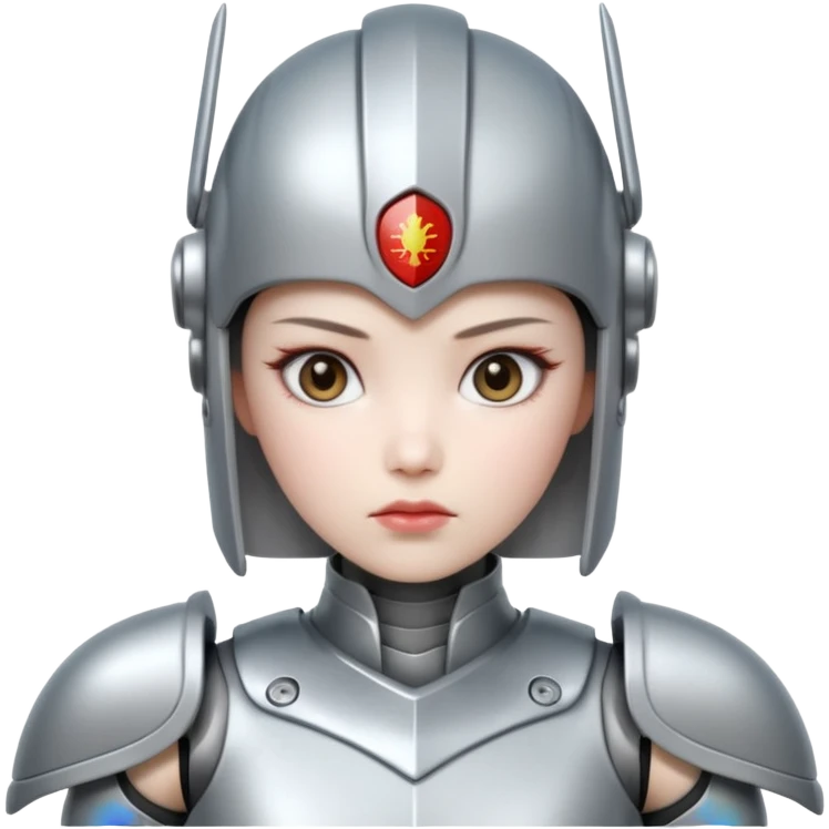 chinese babe ai robot warrior emoji