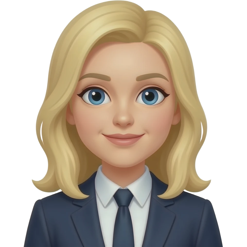 blonde assistant emoji