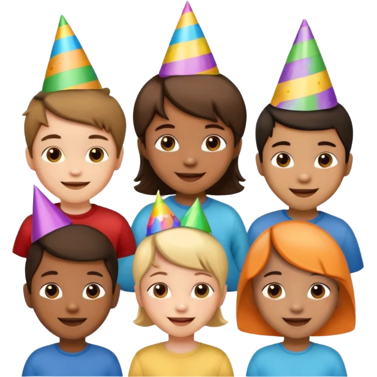 Cute kids emoji