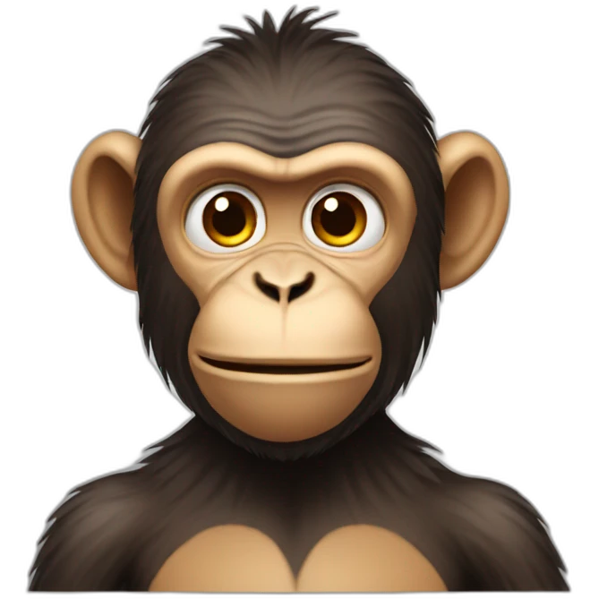 adult monkey emoji