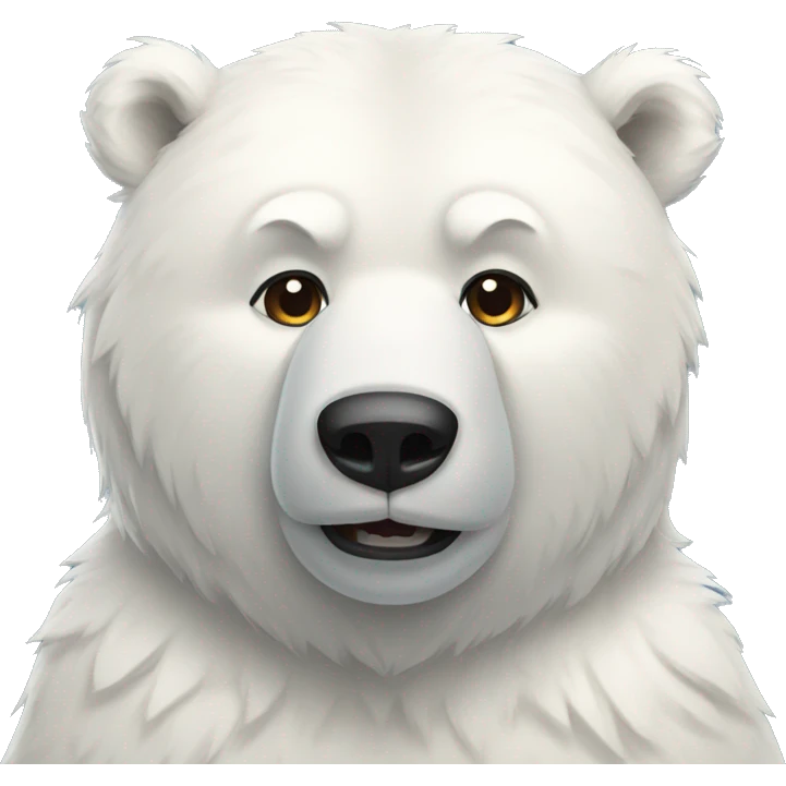 Urso polar  emoji
