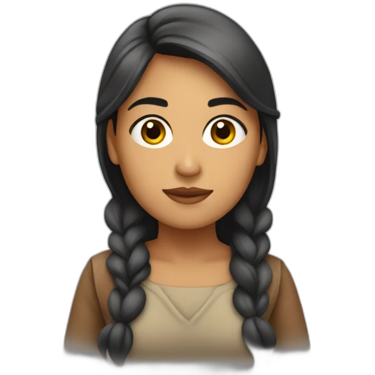 Mujer chona emoji