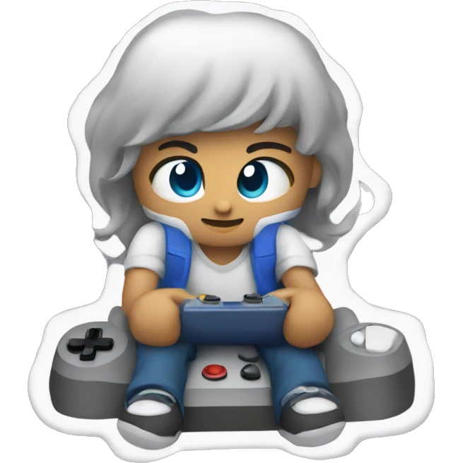 Playing video games  emoji
