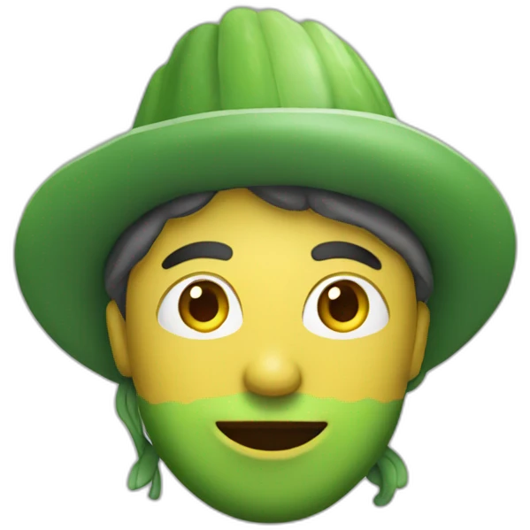vegetable and fruit worker emoji