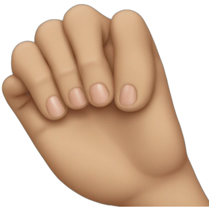 bum finger emoji