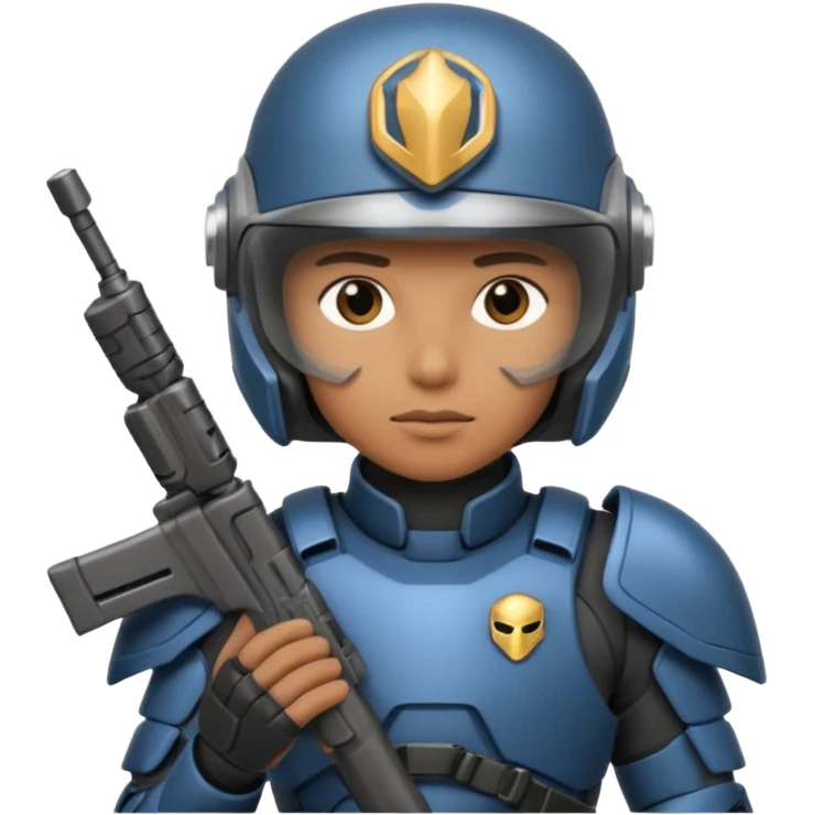 futuristic tech cop emoji