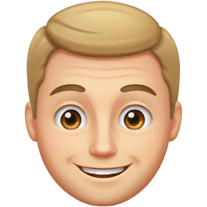 A guy totally head over heels in love  emoji