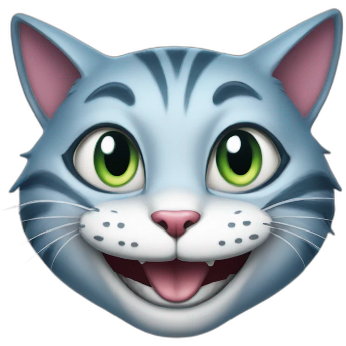 grin cat from Alice in wonderland emoji