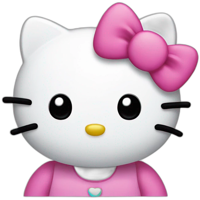 Hello kitty emoji