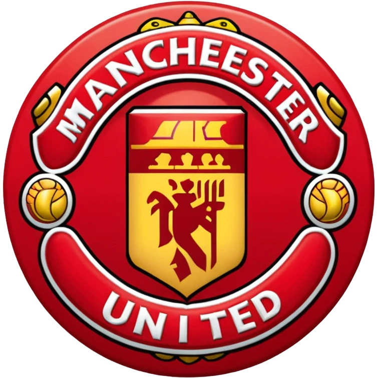 manchester united logo  emoji