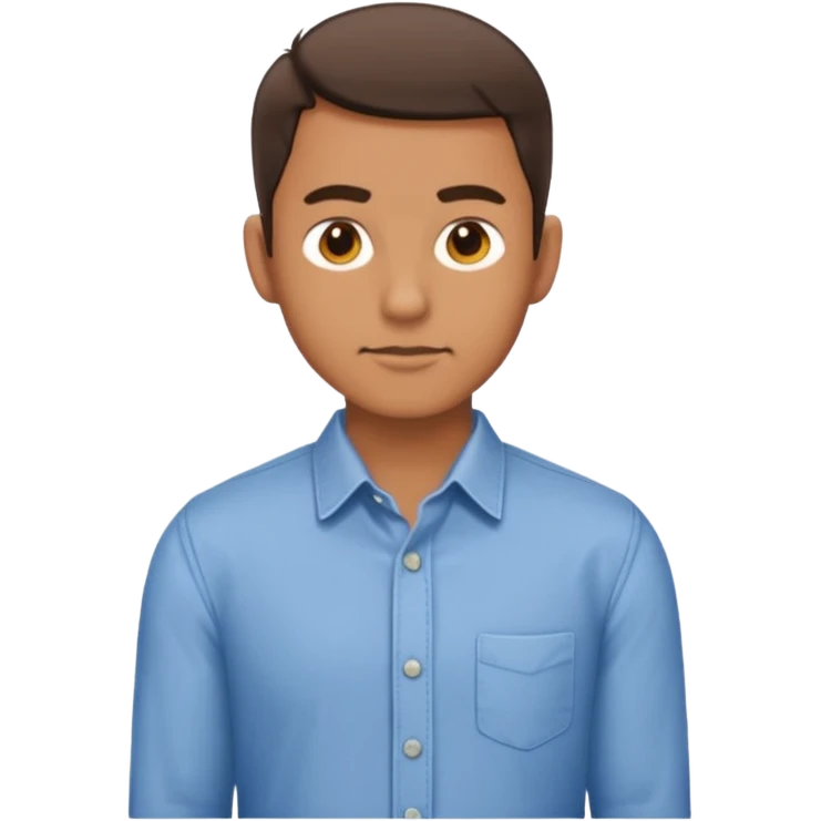 The man stands sideways emoji