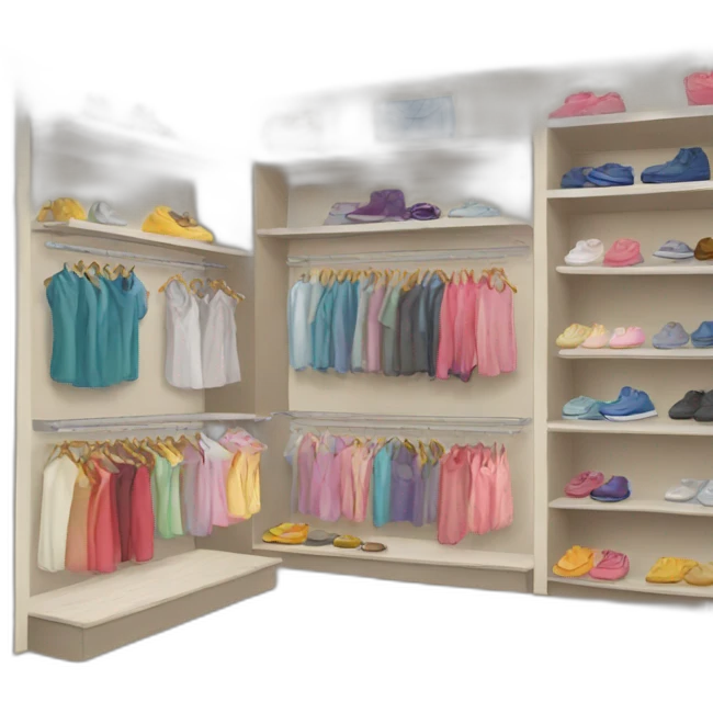 clothing store emoji
