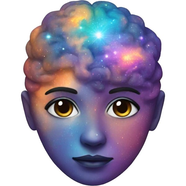 artist with palette + galaxy brain emoji
