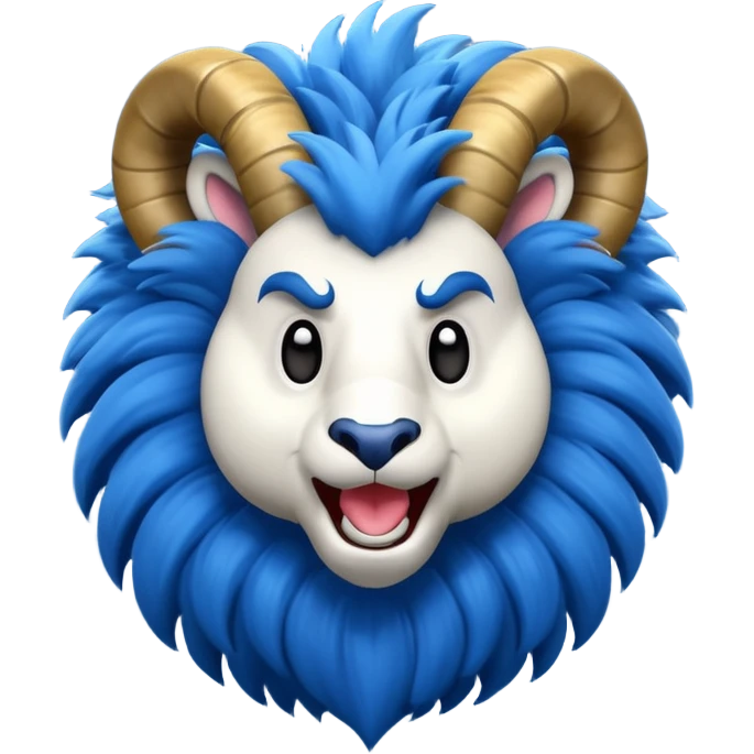 L.a. rams  mascot rampage emoji