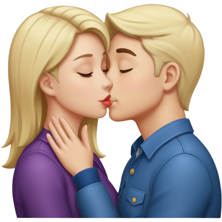 kiss ass emoji