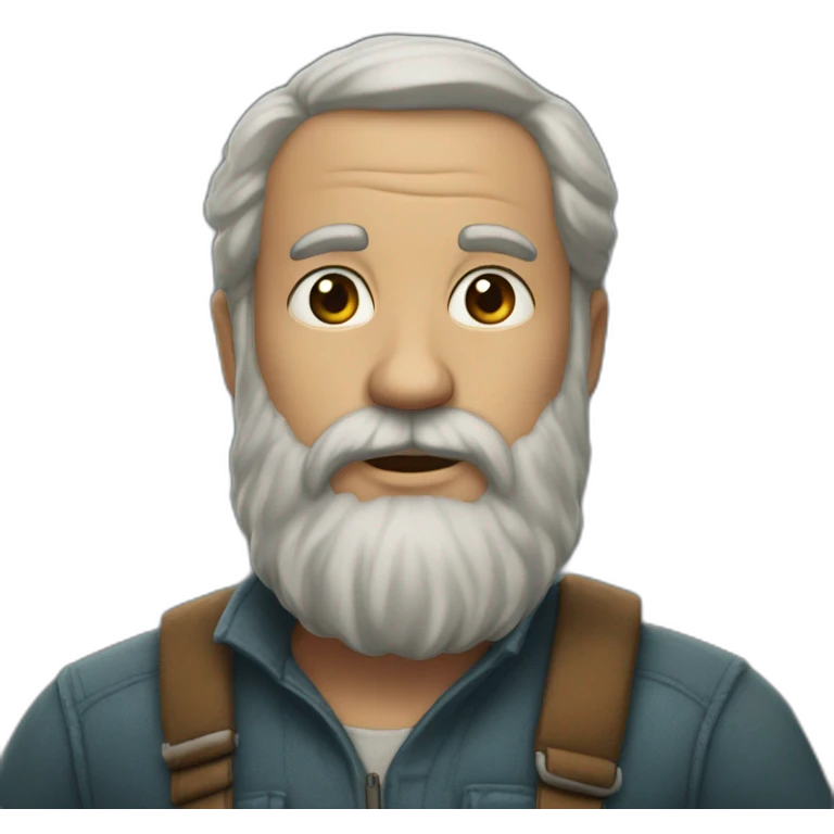 Une barbe à papa emoji