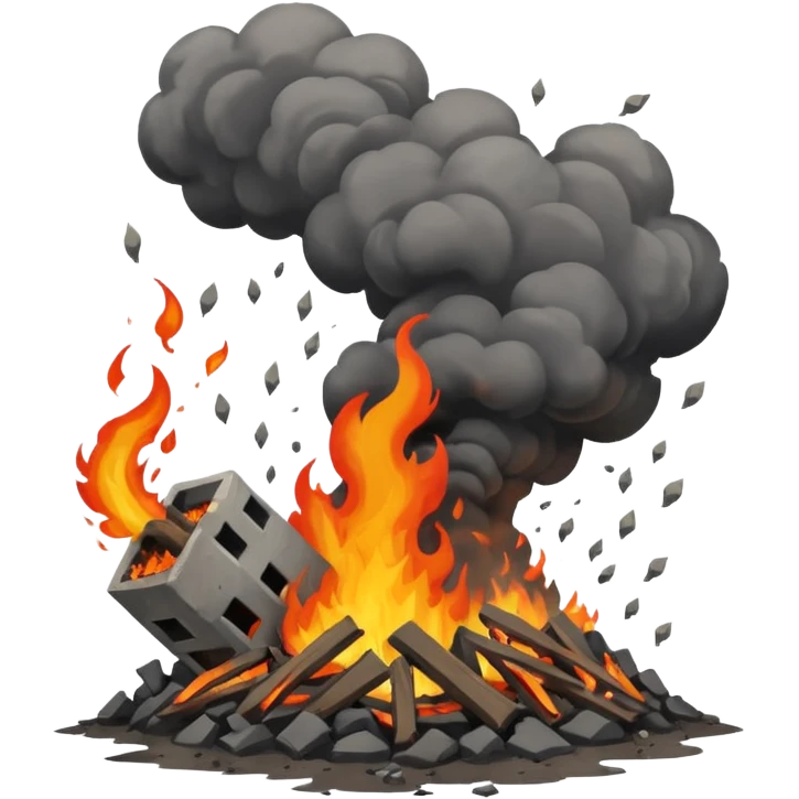 World being destroyed emoji