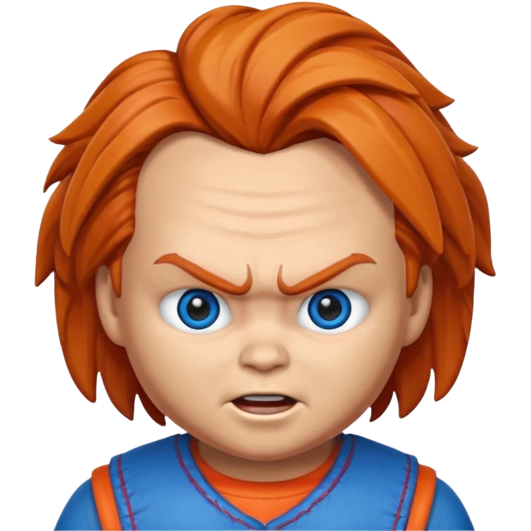 Un emojin de chuky emoji