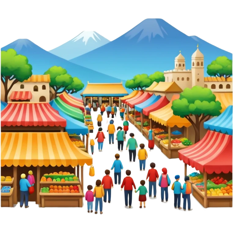 A Market Place(No background) emoji