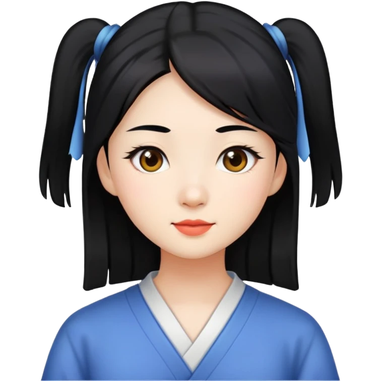 Chinese student woman emoji
