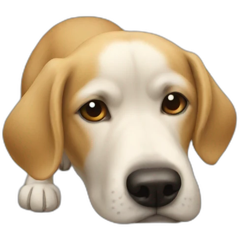 Chien vomit emoji