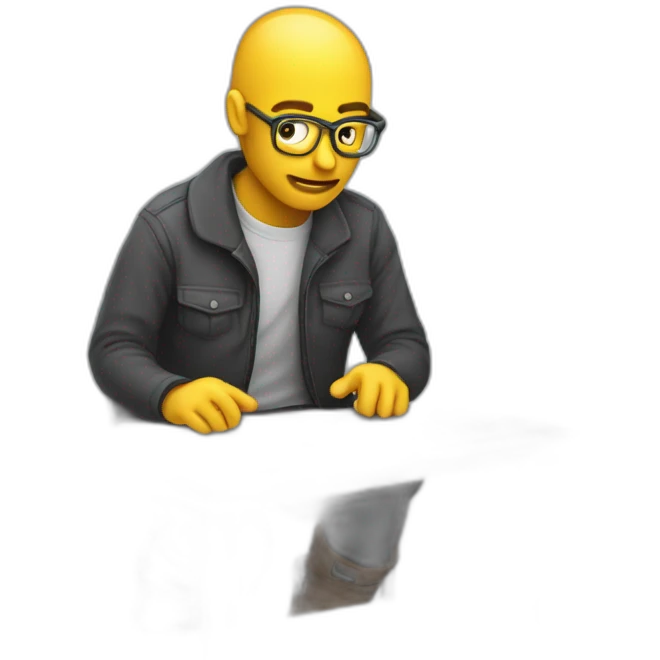 programmer debugging someone else's code emoji