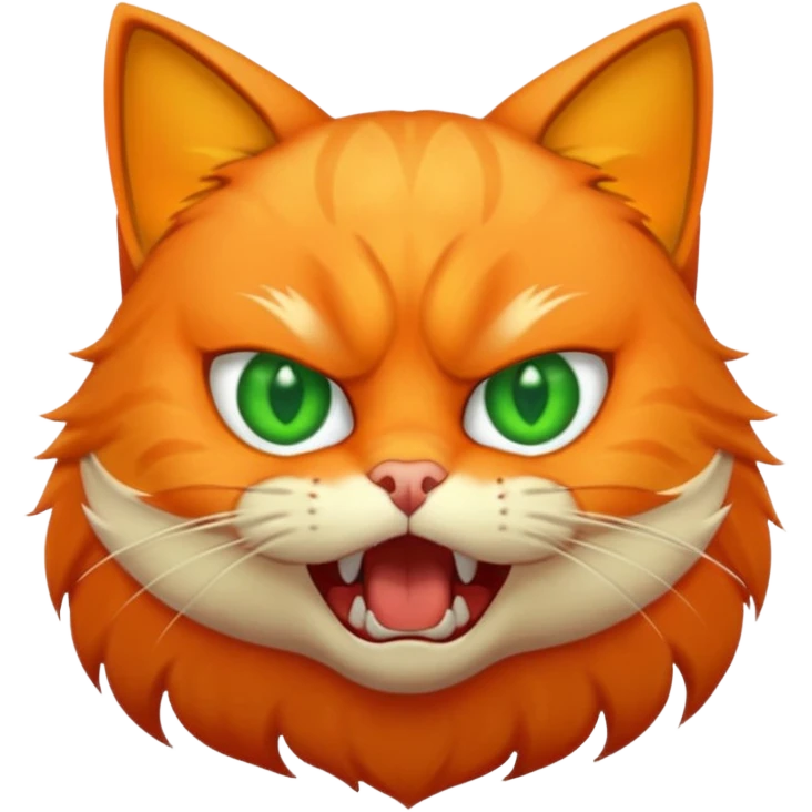 Gato enojado emoji