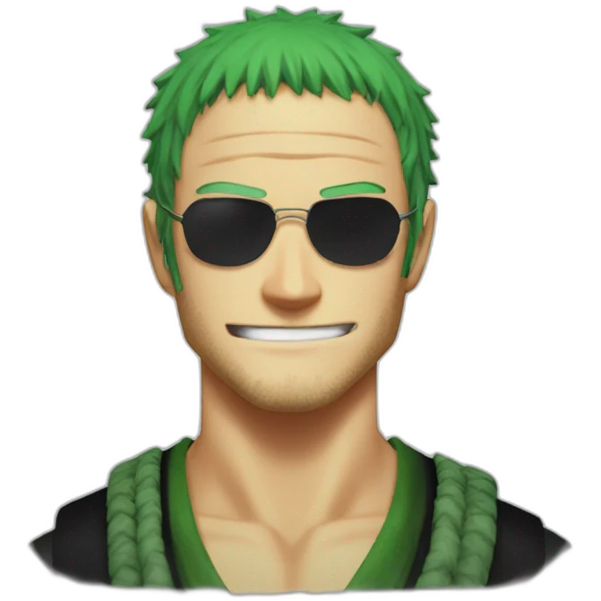 One piece zoro emoji