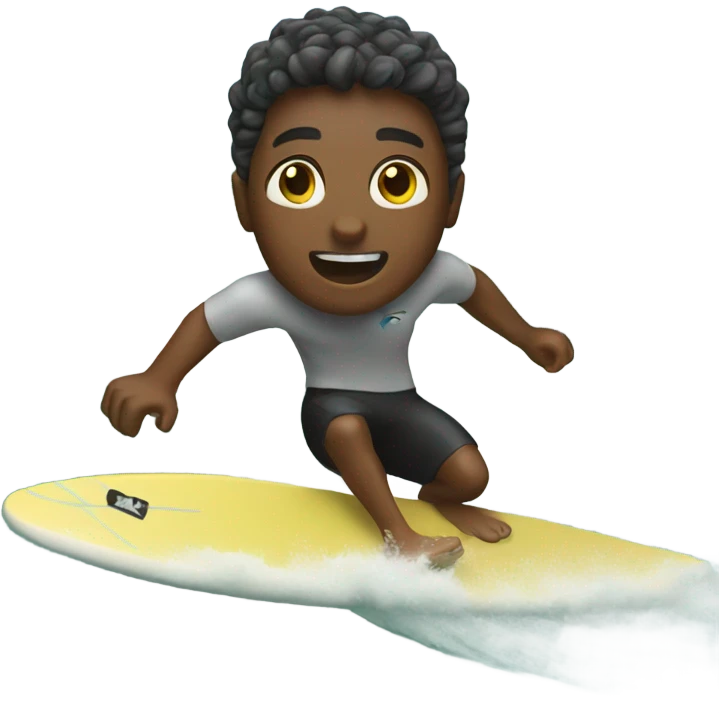 Surfing emoji
