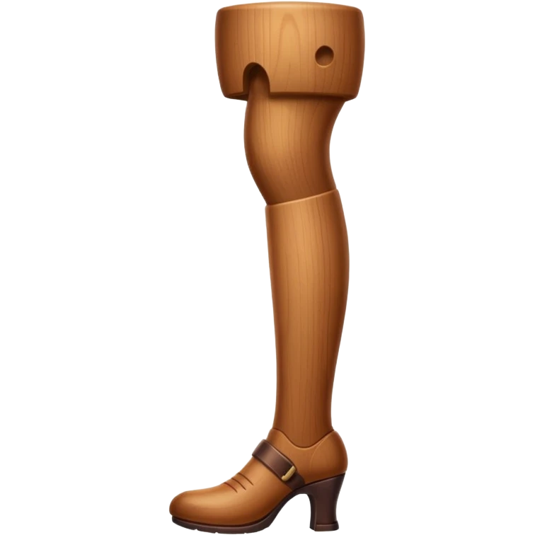 wooden leg emoji