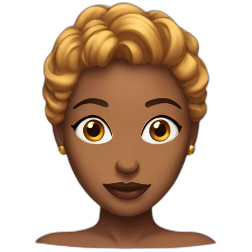 Sexywoman playing by herself emoji