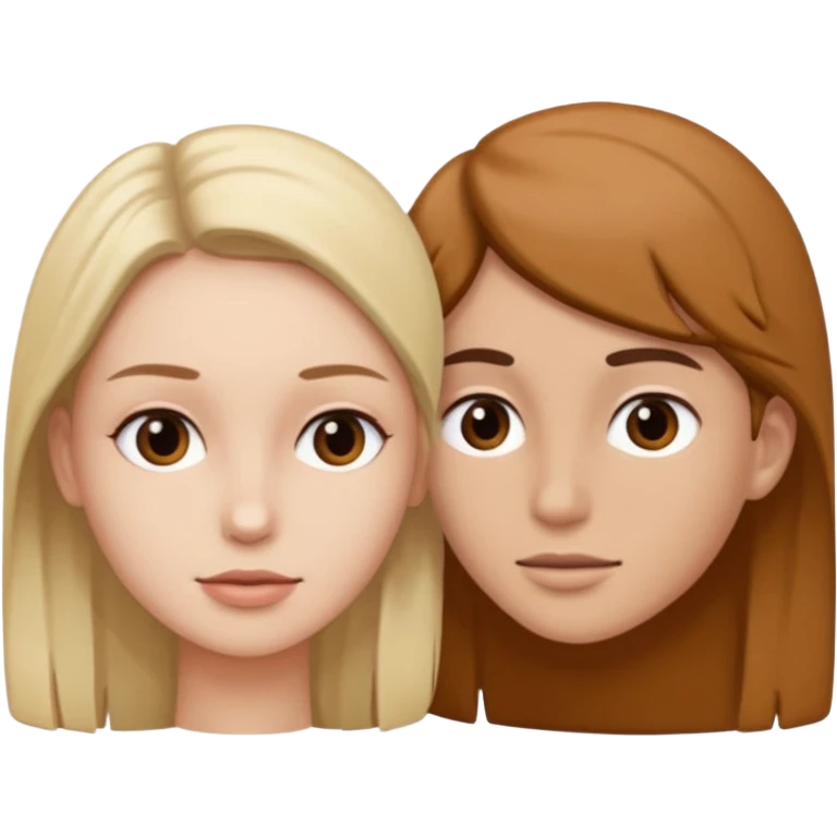 Two people opposite each other emoji