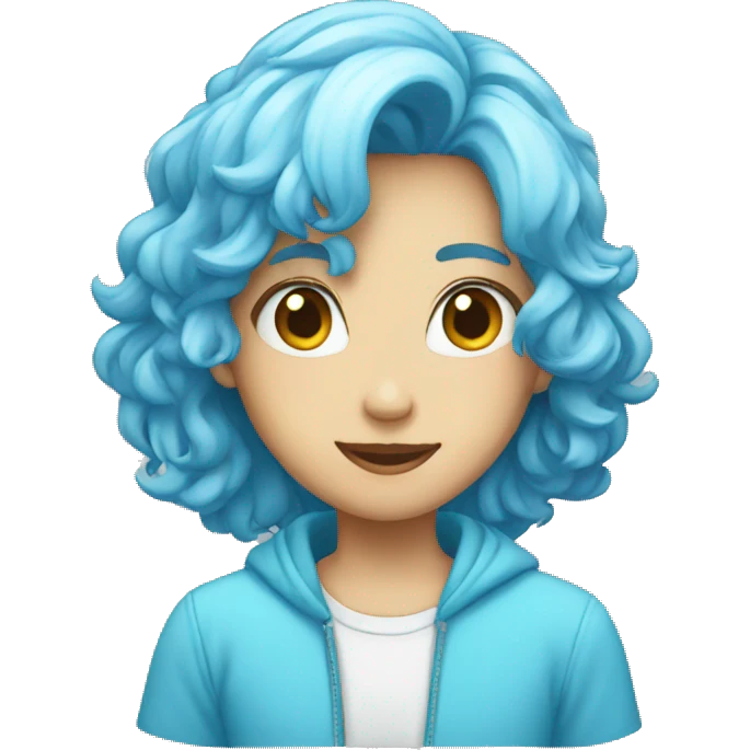 skyblue heart emoji