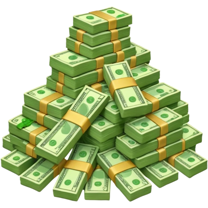 tons of money emoji