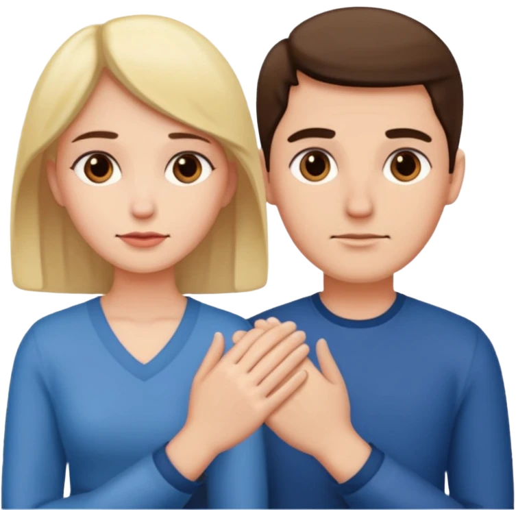 couple praying emoji