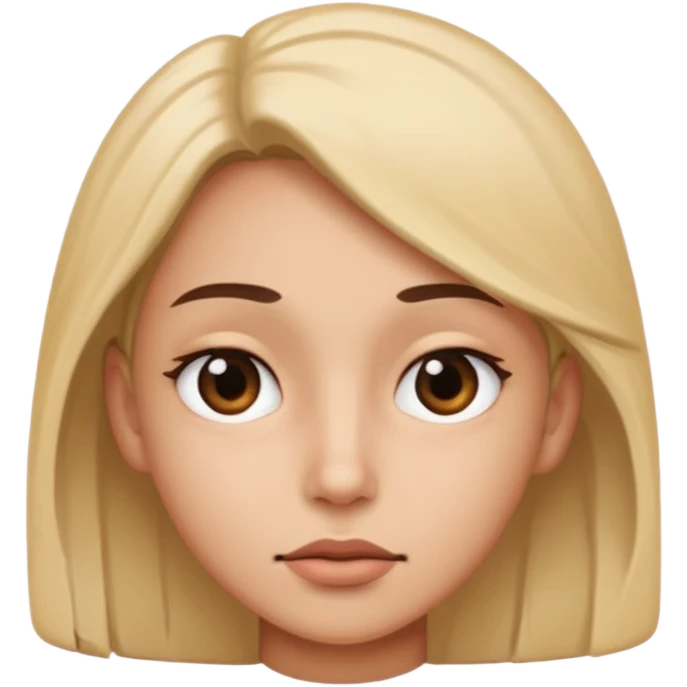 side eye to the left emoji