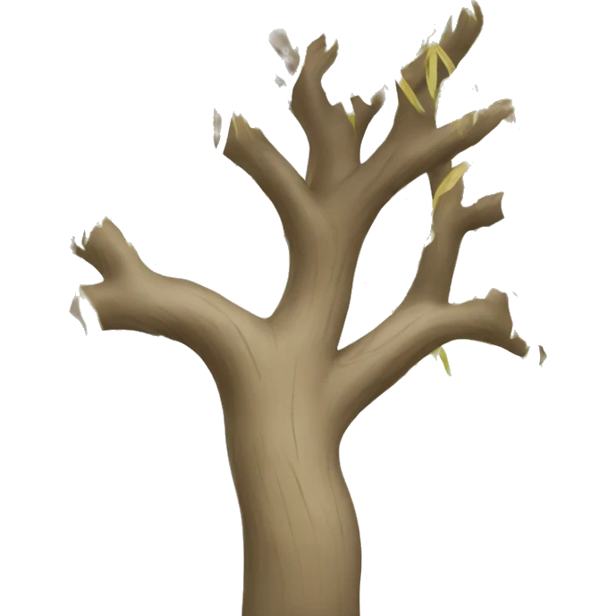 Beige willow tree emoji