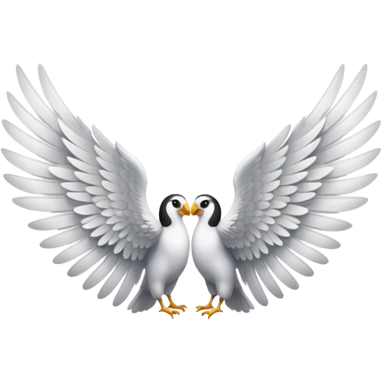 Both side wings emoji