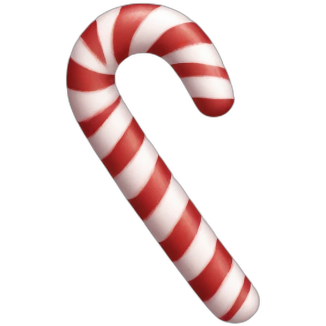candy cane emoji