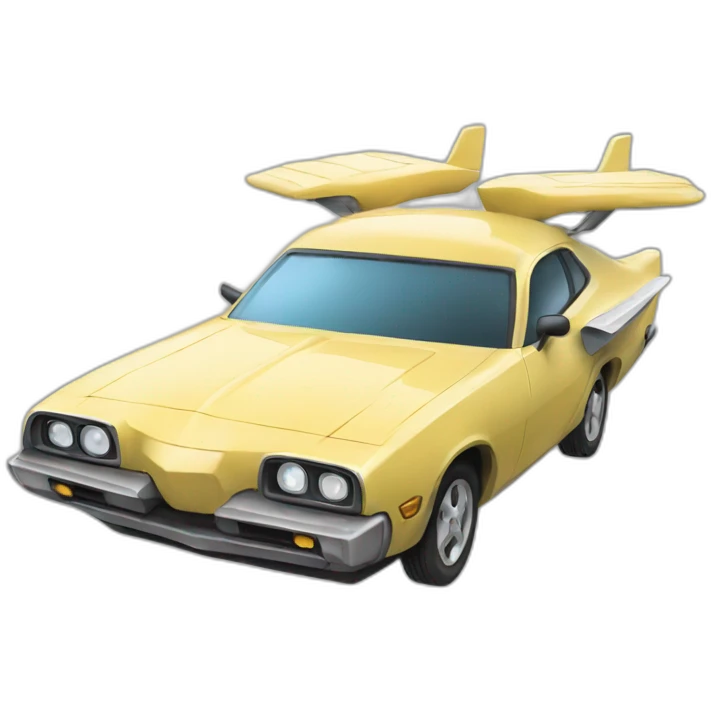 flying car emoji