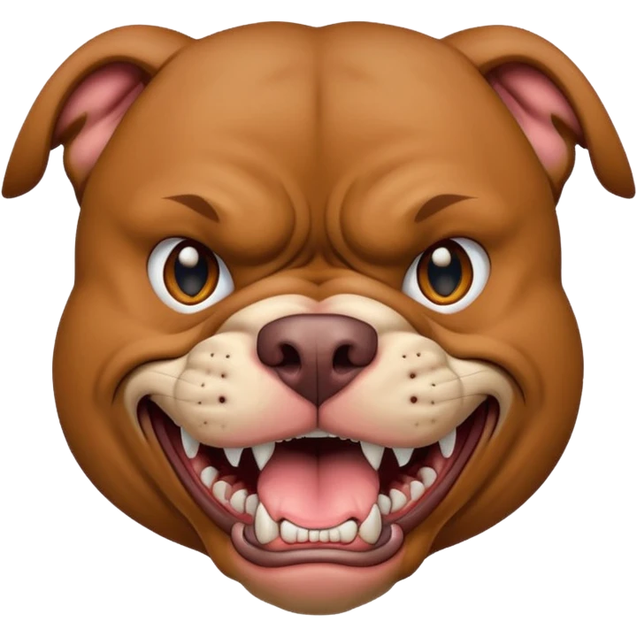 Angry Pitbull emoji