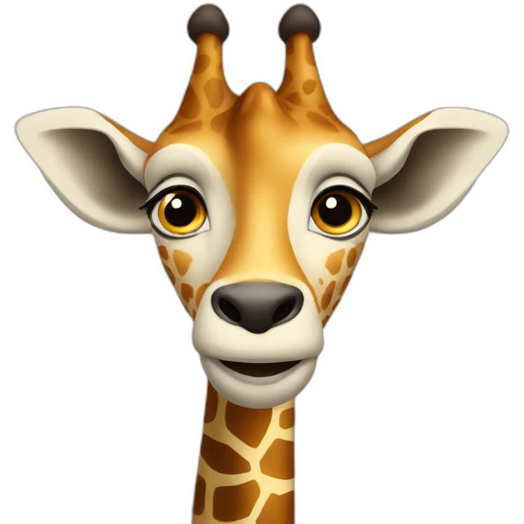 Girafe zeber emoji