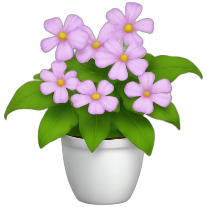 vaso de flor emoji