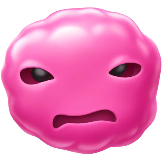 Pink Gum Object emoji