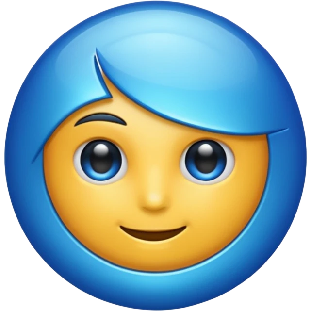Verificación azul emoji