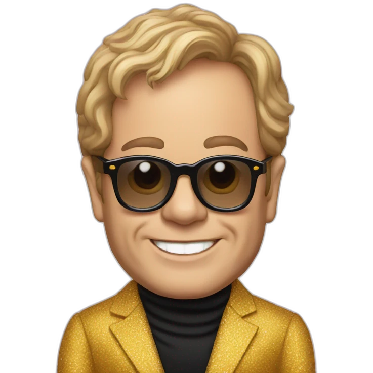 Elton John emoji
