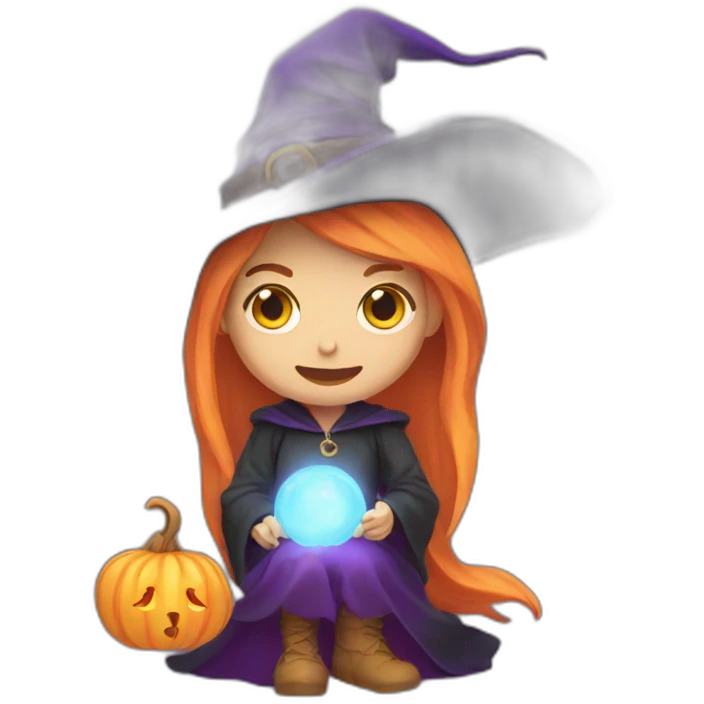 witch spell emoji