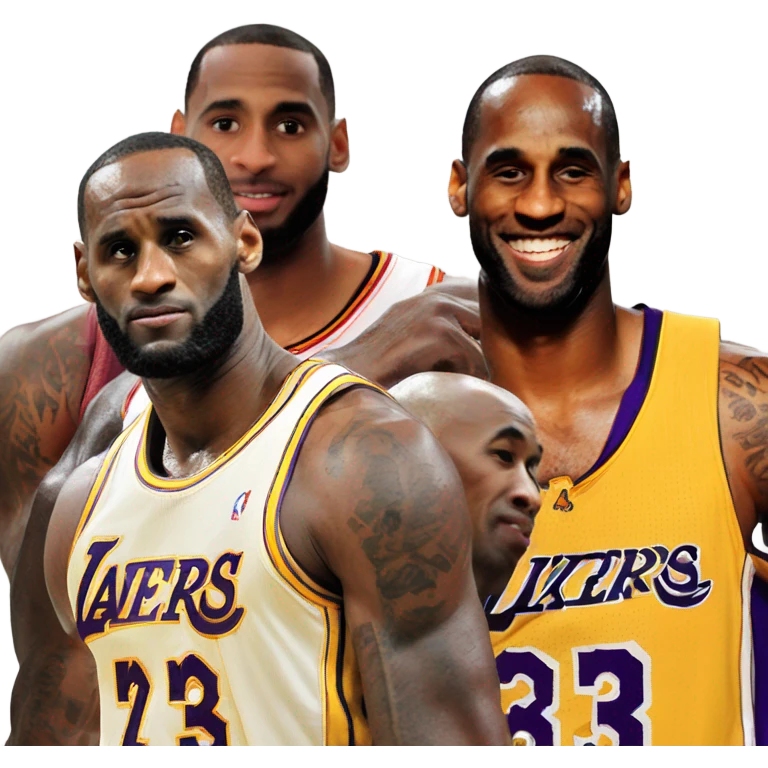 LeBron Jordan and Kobe  emoji