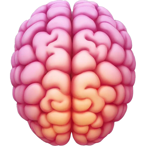 illuminated brain emoji