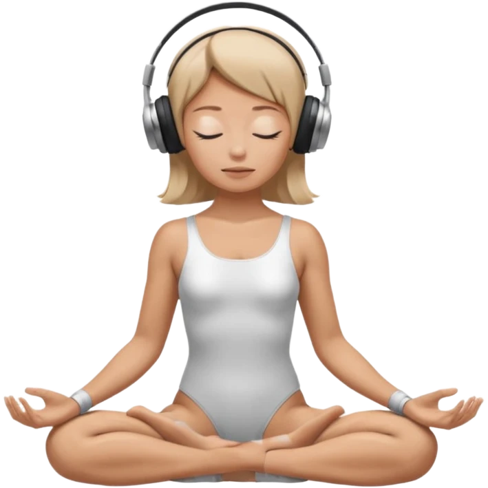 🩰🎧🧘🏼‍♀️ emoji
